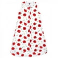 thumbnail image 3 of Hudson Baby Infant Girl Interlock Cotton Sleeveless Sleeping Bag, Poppy Daisy, 18-24 Months, 3 of 4