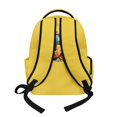 thumbnail image 3 of Whosucclay Yellow Road Roller Kids Backpack with Multi-Pockets Lightweight Adjustable Straps School Bag, Waterproof Large Capacity 17 Inch Daypack for Daily Use, 3 of 8