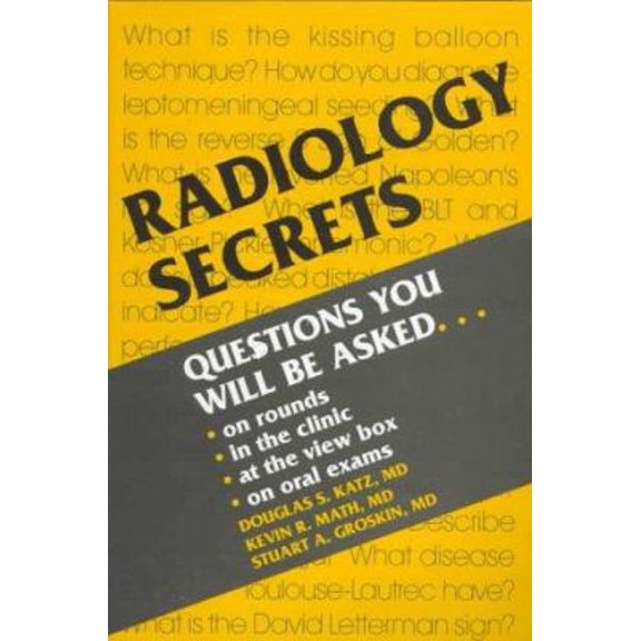Pre-Owned Radiology Secrets (Paperback) 1560531584 9781560531586