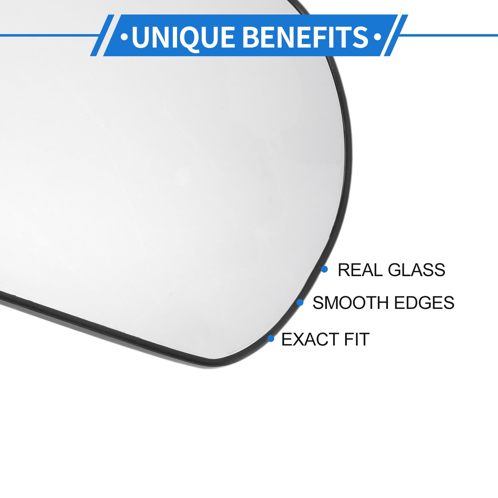 Unique Bargains Heated Mirror Glass for Hyundai Ioniq 5 2021-2024 Right Side