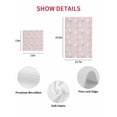 thumbnail image 7 of Easter Bunny Kitchen Dish Towels for Drying Dishes Set of 2, Spring Carrots Cute Rabbit Pink Love Heart Gifts Waffle Weave Microfiber Hand Tea Bathroom Towels Quick Dry & Absorbent Towel 12x12, 7 of 7