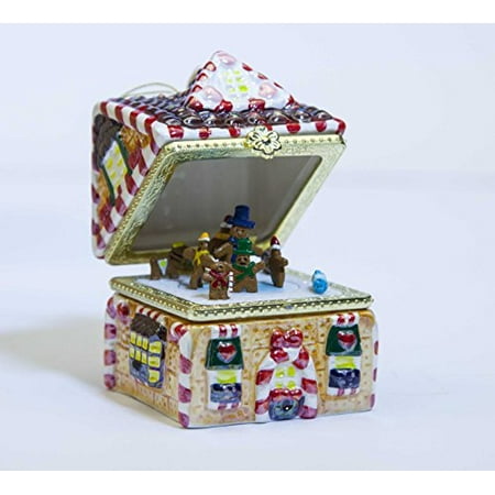 Mr. Christmas Gingerbread House Music Box Ornament - Walmart.com