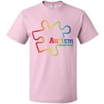 thumbnail image 3 of Inktastic Rainbow Gradient Autism T-Shirt, 3 of 5