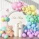 thumbnail image 1 of Kit de guirnaldas con forma de arco con forma de globo Yishebapa, 135 unidades, látex pastel, 1 of 7
