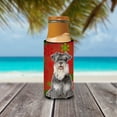 thumbnail image 3 of Red Snowflakes Holiday Christmas  Schnauzer Ultra Hugger for slim cans, 3 of 6
