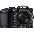 thumbnail image 3 of Nikon COOLPIX B500 Digital Camera (Black) 26506 + 64GB SDXC Class 10 Memory Card + Flexible Tripod with Gripping Rubber Legs + Small Soft Carrying Case + Micro HDMI Cable + SD Card USB Reader Bundle Nikon 26506-2, 3 of 5