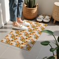 thumbnail image 4 of Beige Sunflower Pattern Door Rugs,Washable Non Slip Door Mats Indoor,Decorative Door Mats,Entry Mat Indoor for Entrance,Bedroom,Kitchen,Bathroom,16"x24", 4 of 6