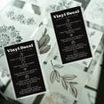 thumbnail image 6 of Vinyl Decal Application Instruction Cards  50 Pack  2x3.5 inches Business Card  Vinyl Decal Supplies  Black and White Design, 6 of 7