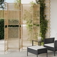 thumbnail image 1 of vidaXL Room Divider 6 Panels Beige Poly Rattan, 1 of 5
