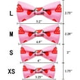 thumbnail image 4 of azuza Dog Collar with Bow Soft & Comfy Bowtie Dog Collar for Small Medium Large Dogs, 4 of 7