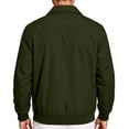 thumbnail image 6 of Fnooota Men's Bomber Jackets, Zip up Long Sleeve Lightweight&nbsp; Lapel Collar Outerwear for Spring Fall Green Size 2XL, 6 of 6