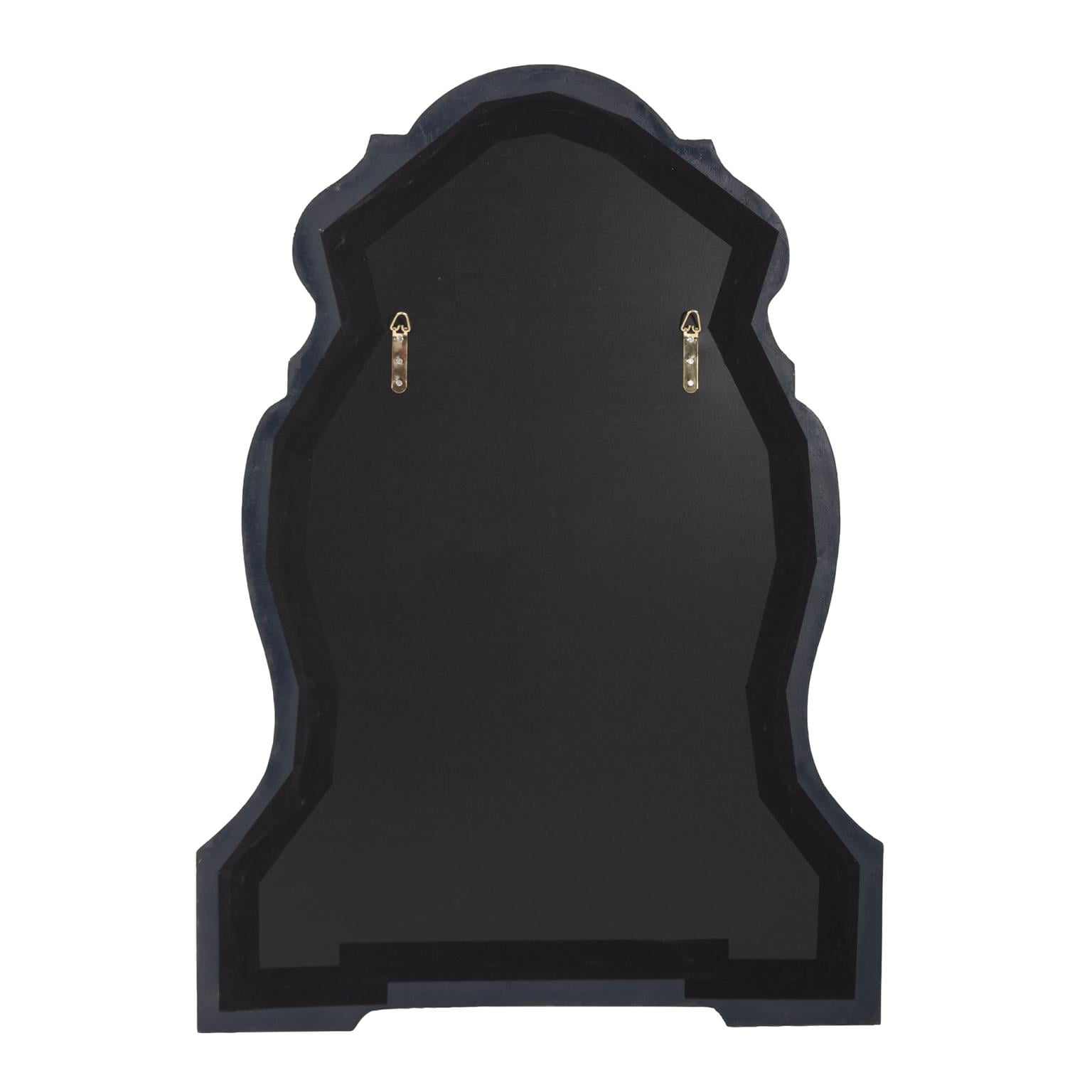 Tyler Dillon Cleopatra White Resin Keyhole Wall Mirror - A/N