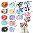 thumbnail image 2 of Cat Hats with Ear Holes Adjustable Mini Pet Headwear Summer Sun Sombrero Caps, Breathable Sunscreen Hat for Kitten & Chihuahua, Funny Decor for Outdoor, Birthday and Party, 2 of 8