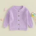 thumbnail image 2 of Gupgi Baby Knit Cardigan Infant Boy Girl Sweaters Crewneck Long Sleeve Open Front Sweaters Winter Coat, 2 of 7