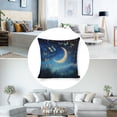 thumbnail image 3 of crescent moon butterflieslinen throw pillowcase decoration pillowcase gifting preferred 24x24 inch cushion cover 2 sets sofa pillowcase sofa bedroom living room car, 3 of 8