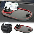 thumbnail image 5 of Multifunctional Vehicle Telephone Bracket Car Mat Phone Holder with Temporary Parking Number Pad for Mobile Devices Sunglasses Keys and More, 5 of 6