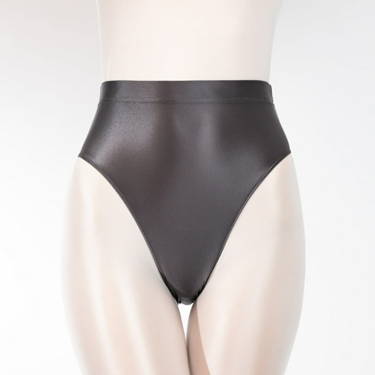 PEASKJP Cheeky Panties for Women Cotton Breathable Thongs Panties Bikini  Underwear, Coffee L 