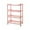 Pink, variant on 4-Tier Plastic Shelf for Storage, Shelving Unit Storage Rack Organizer Utility Shelf for Kitchen Office Garage Pantry Laundry Organization, Storage Rack for Pantry Closet