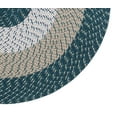 thumbnail image 5 of Better Trends 22" x 44" Wedge Braided Rug 100% Polypropylene Durable and Stain Resistant Reversible Indoor Area Utility Rug, Country Stripe Collection - Hunter Stripe, 5 of 5