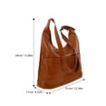 thumbnail image 2 of MERRYHAPY Casual Outing Hobo Bag for Girls Featuring a Rectangular Shape and Made from Pu Material 1Set, 2 of 6
