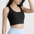 thumbnail image 7 of qelini Sports Bra for Women Wide Strap Breathable Summer Quick Dry Yoga Tank Top Shockproof Sports Bra for Women, 7 of 7