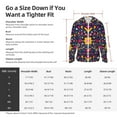 thumbnail image 6 of Goofa Cinco De Mayo Floral Printed Women's UPF 50+ Sun Protection Hoodie Jacket Lightweight Long Sleeve Sun Shirt for Women with Pocket Hiking Outdoor-Large, 6 of 9