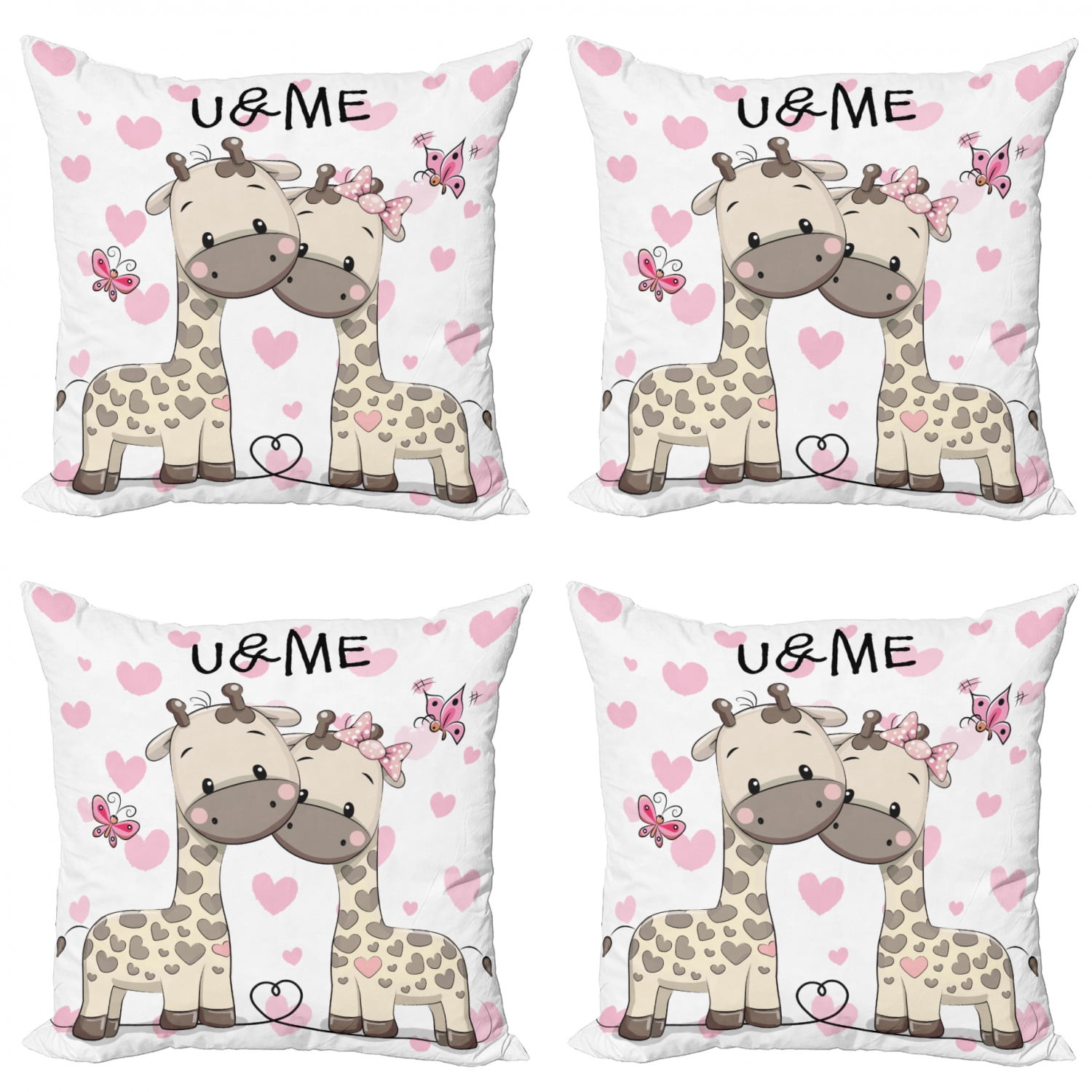 Giraffe Baby Love Throw Pillow Case Pack of Nigeria Ubuy