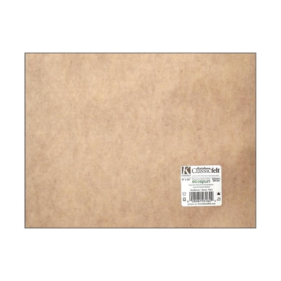 Kunin Classic Felt 9x12" Piece Sandstone (Pack of 24)