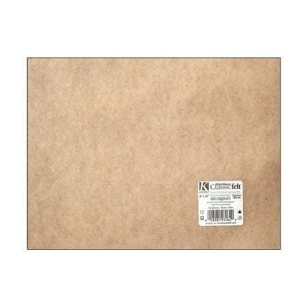 Kunin Classic Felt 9x12" Piece Sandstone (Pack of 24)