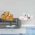 thumbnail image 2 of Figura De Resina De Cerdo Cisne, Estatua Coleccionable Moderna Para El Hogar, La Oficina, La Estantería, El Dormitorio, La Sala De Estar, Decoración Central., 2 of 8