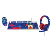 Sonic The Hedgehog 3 in 1 Gaming Kit- Headset, Keyboard, Mouse