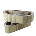 thumbnail image 3 of 10PACK 533 * 75mm Cinturones de lijado 40-1000 de óxido de aluminio de grano Cinturones de lijado de lijadora 3 "* 21" for pulir la máquina de la correa de arena, 3 of 5