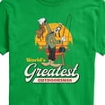 thumbnail image 3 of Mickey & Friends - World's Greatest Outdoorsman - Men's Short Sleeve Graphic T-Shirt, 3 of 5