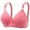 Watermelon Red, variant on Zpanxa Bras for Women, Women's Plus Size Push Up Lace Bra Wireless Adjustable Comfortable No Underwire Full Coverage Bra