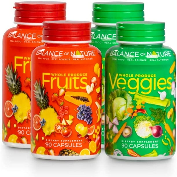 Balance of Nature Fruits and Veggies Whole Food Supplement with