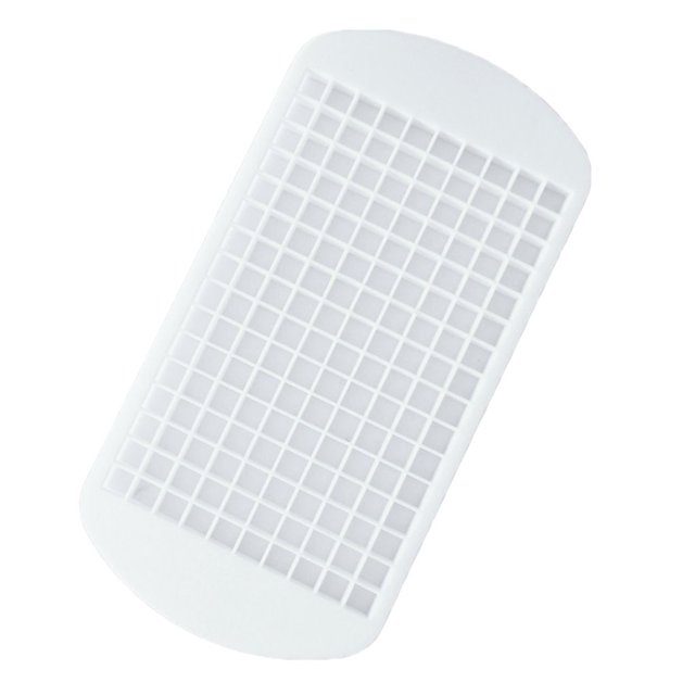 Naiovety Molde de bandeja de hielo de rejilla 160 para el hogar, molde de silicona para galletas, bandeja para cubitos de hielo de Chocolate para hornear Cocina y Comedor blanco Naiovety JJ6168-04