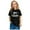 Black, variant on Piuwrlz Summer Short T Shirt Sleeve Kid Girl Boy Light Blue T-Shirt Crew Neck Cotton Shirt Top Light Blue Size 7 Years