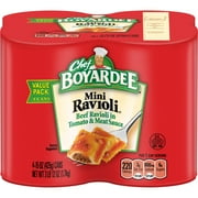 (3 Pack) Chef Boyardee Mini Ravioli, 15 oz, 4 Pack