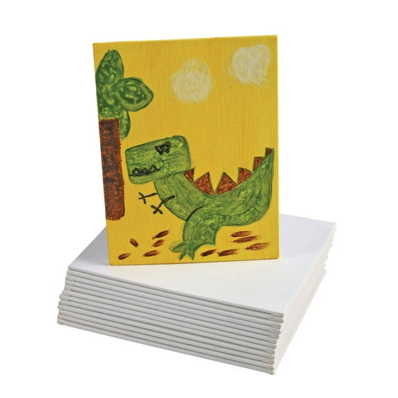 Colorations 6" x 8" Canvas Panels - Set of 12