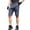 Gray, variant on Men's Tactical Ripstop Cargo Shorts - Polyester, Water Resistant, Breathable, Multi-Pocket for Hiking, Camping, Travel, Fishing, Construction,Khaki,L