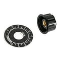 thumbnail image 2 of Potentiometer  Digital Dial Scale Plate Potentiometer Knob, Potentiometer  Knob, Potentiometer Replace For DIY 10Pcs, 2 of 8