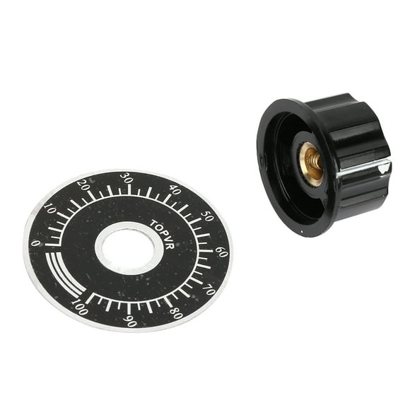 Easy Installation Potentiometer  Knob, Potentiometer Knob, MF-A03 Potentiometer Replace For DIY 10Pcs