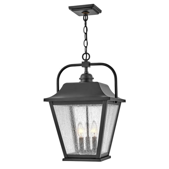 Hinkley Lighting - Kingston - 15W 3 LED Outdoor Medium Hanging Lantern In