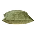 thumbnail image 3 of Parkland Collection Sphene Olive Solid Throw Pillow Olive 22" x 22", 3 of 10