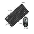 thumbnail image 3 of Clearance SEMPAI Wireless Keyboard And Mouse Set Game, Home Office, Thin And Lightweight Business, USB Portable Keyboard And Mouse Set Up to 45% off Remembrance Day, 3 of 7
