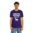 thumbnail image 4 of Funny Fantasy Football GOAT Shirt, Funny Fantasy Football Guru T-Shirt, 4 of 12