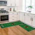 thumbnail image 5 of Touch Down American Football Court Kitchen Mats Set of 2, Rugby Boy Home Decor Low-Profile Kitchen Rugs for Floor - 17x29 and 17x47 Inch, 5 of 6