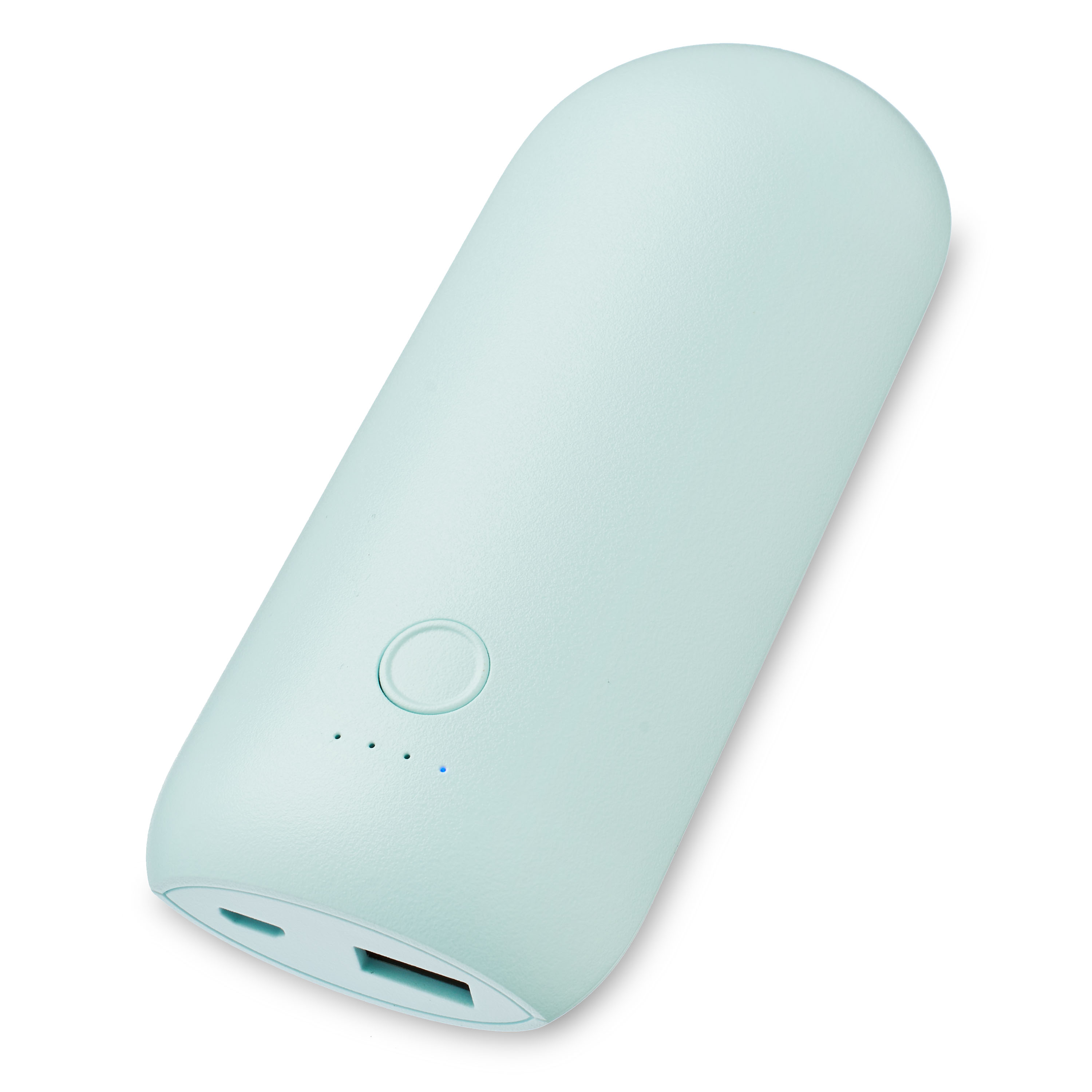 onn. Portable Battery, 2 Extra Charges, Aqua