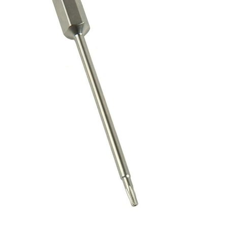 

75Mm Hollow Torx Screwdriver Bit Hex Shank -T40 Tool for Exact Screw Unscrew T6 Hole