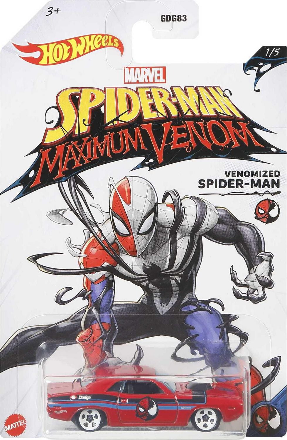 Hot Wheels Marvel 70 Dodge Hemi Challenger